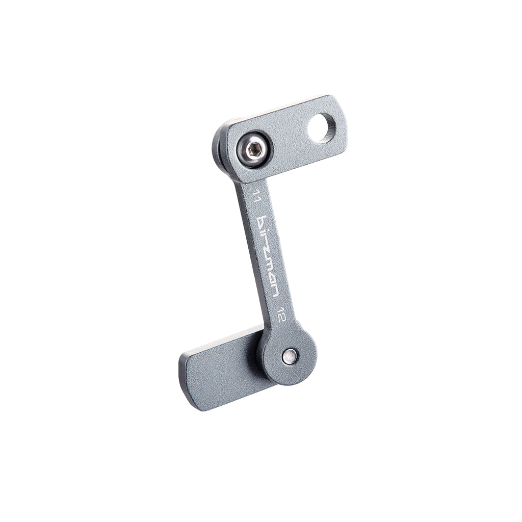 Birzman Piston Release Tool aluminium piston stopper for four-piston disc brake calipers.