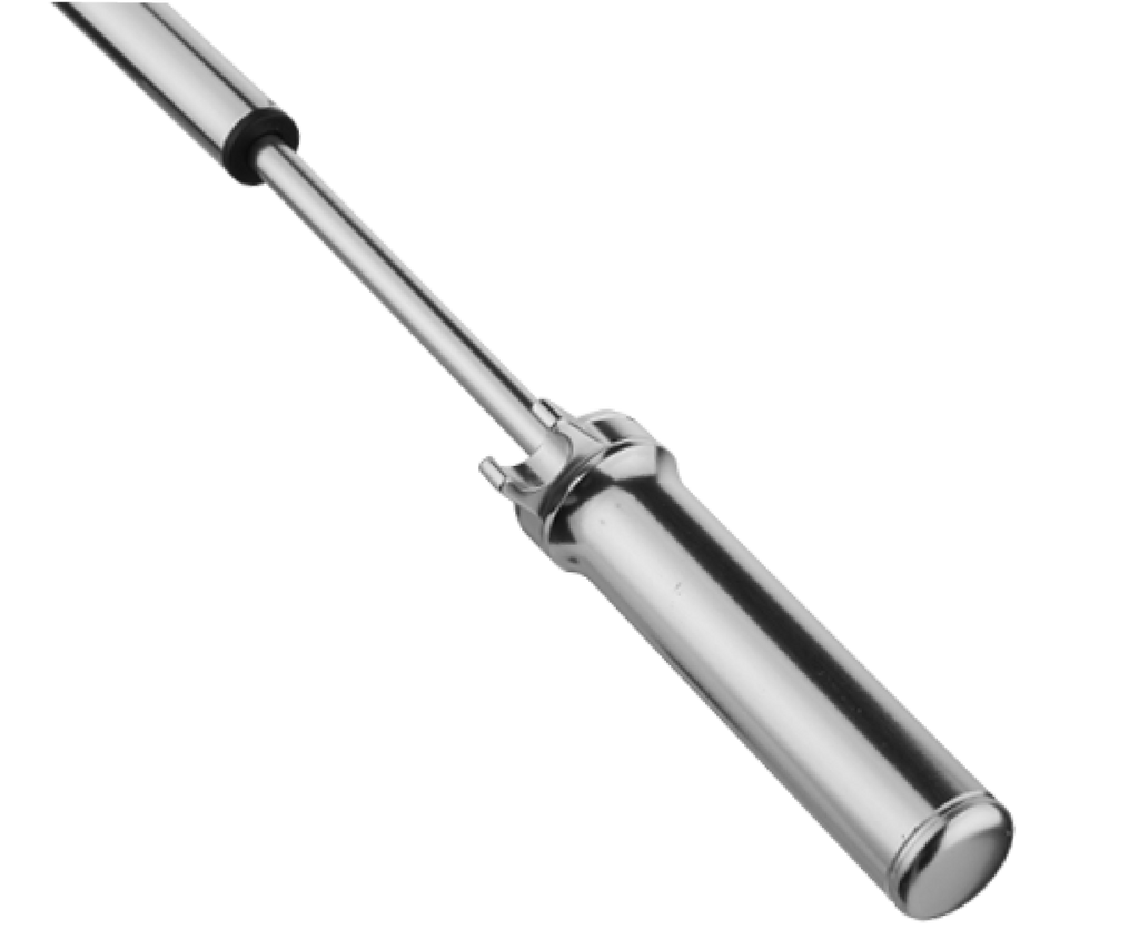 The Birzman Salut Shock Pump's CNC machined aluminium barrel.