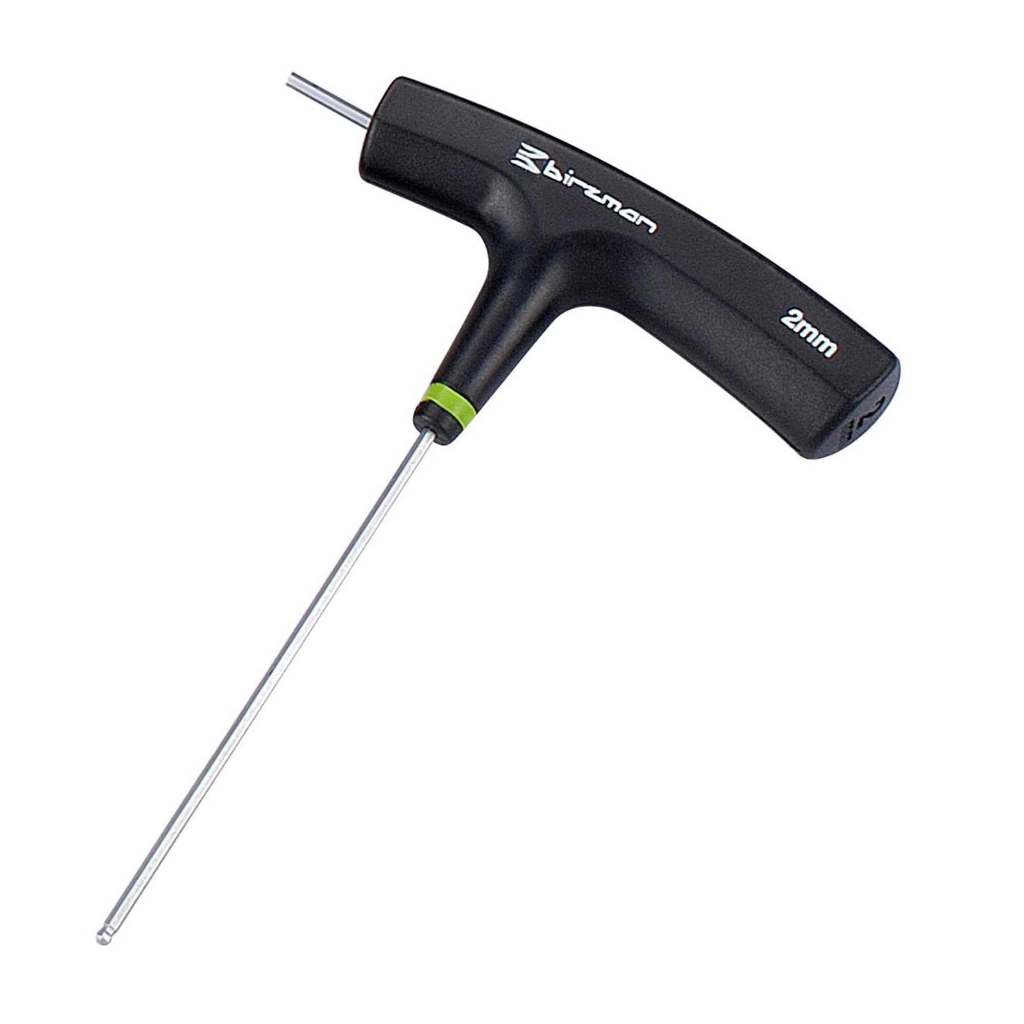 Birzman 2-Way T-Handle Ball Point Hex Wrench 2mm
