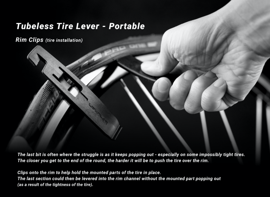 Birzman Tubeles Tyre Levers (60 Pcs/Box) - view 9
