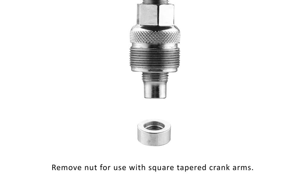 Birzman Universal Crank Puller shown with the magnetic adapter removed for square taper cranks.