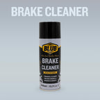 Blub Brake Cleaner 450ml can on a grey gradient background with the Brake Cleaner product name above.