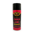 Blub Chain Lube 450ml spray can on a white background, showing the chain lubricant label.