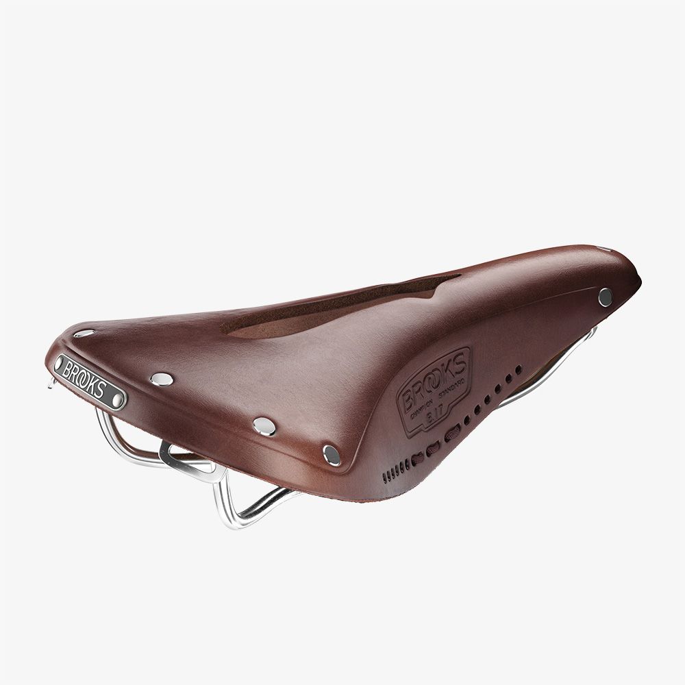 Shop Brooks B17 Carved Saddle  (Brown) Online in India | United By Cycling