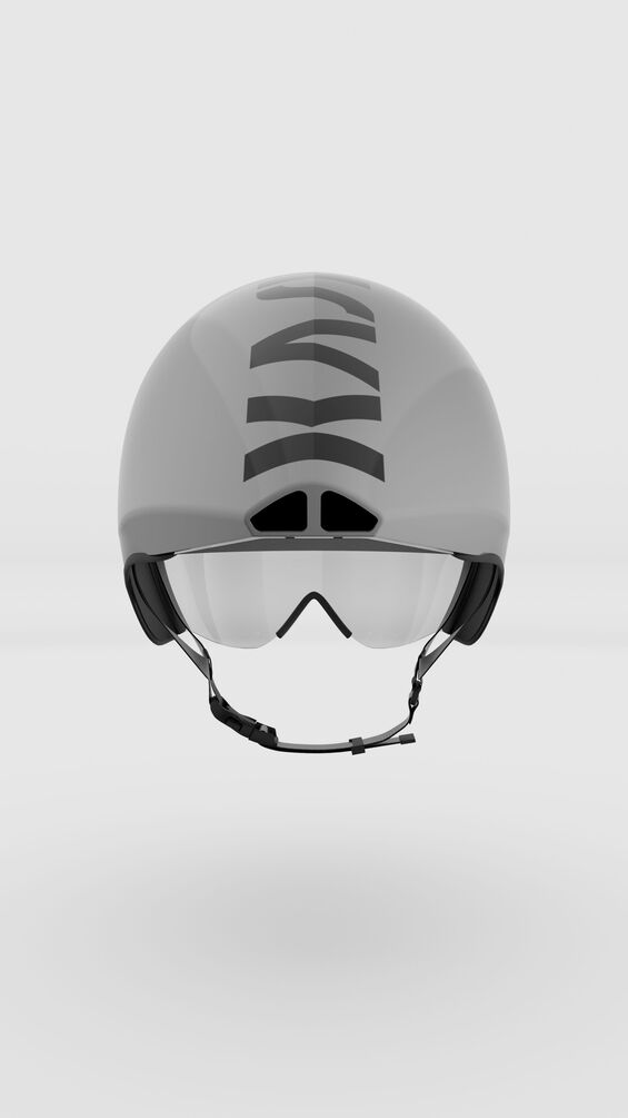 kask helmet mistral (white/silver)