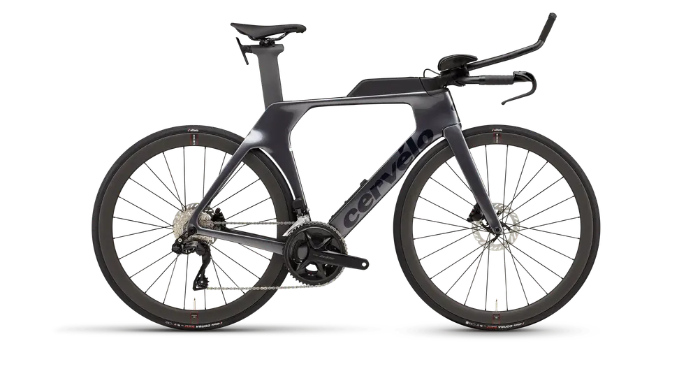 Cervélo P5 professional triathlon bike aerodynamic geometry