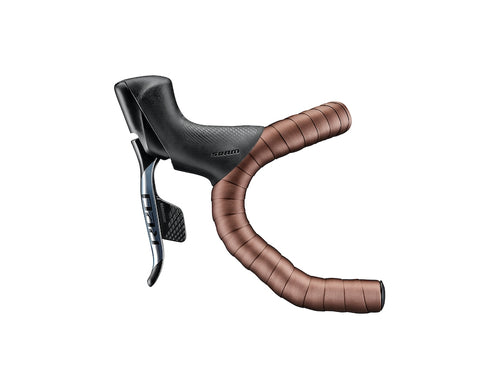Ciclovation Advanced Leather Touch Steampunk handlebar tape in copper