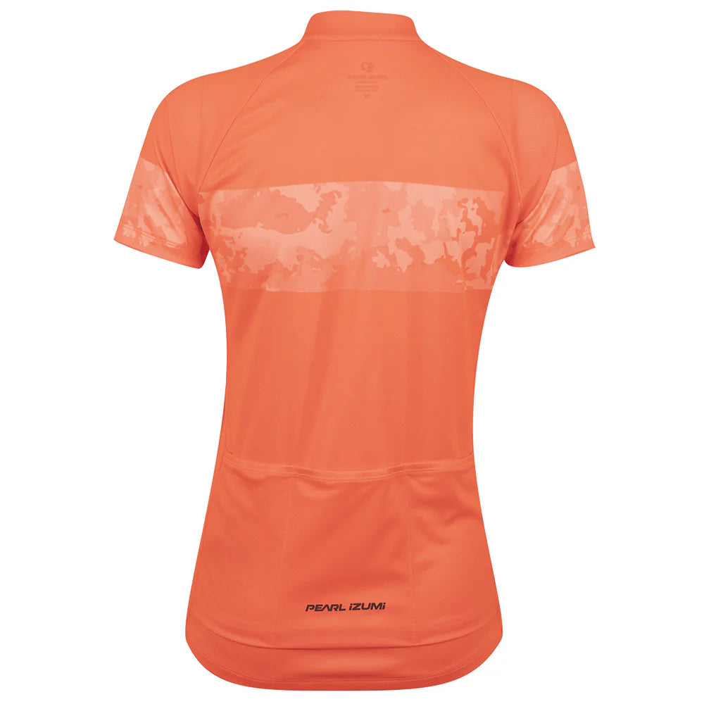 Shop PEARL iZUMi Womens Classic Jersey (Fiery Coral Fountain) Online in India | United By Cycling