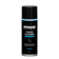 Dynamic Chain Cleaner Spray (400ml) being used on a bike chain, highlighting its easy application for deep cleaning.