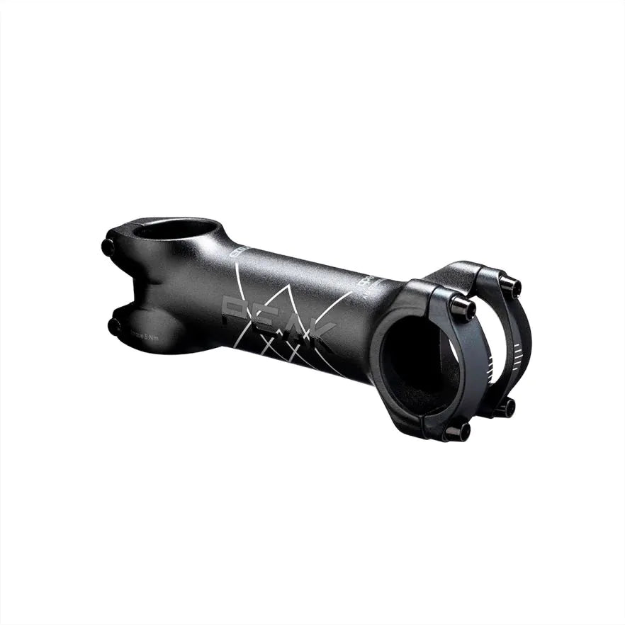 Deda Peak Stem 60mm showing the "black on black" finish.

