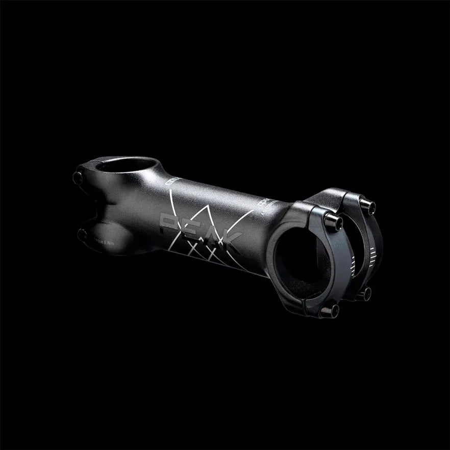 Deda Peak Stem mounted on a mountain bike, highlighting its sleek design.


