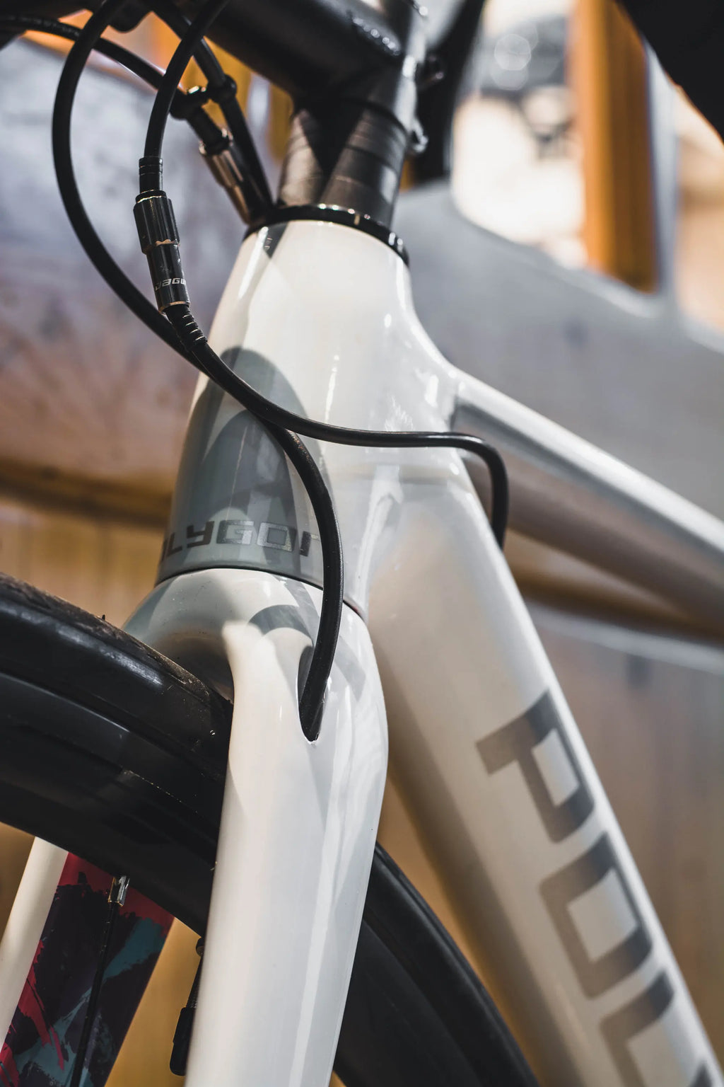 Polygon Strattos S5 Disc Brake (White)