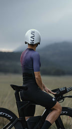 kask helmet mistral (white/silver)