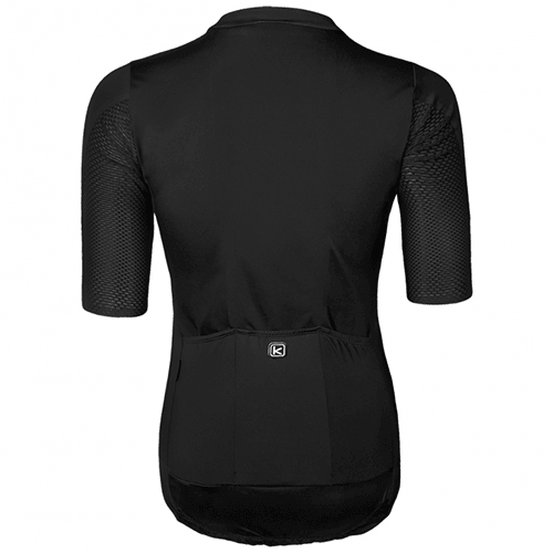 Funkier Cavaliere Aero Short Sleeve Jersey Black back view