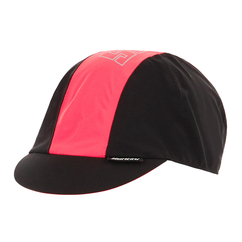 Santini Guard Mercurio rain cap, Granatina, view 3.