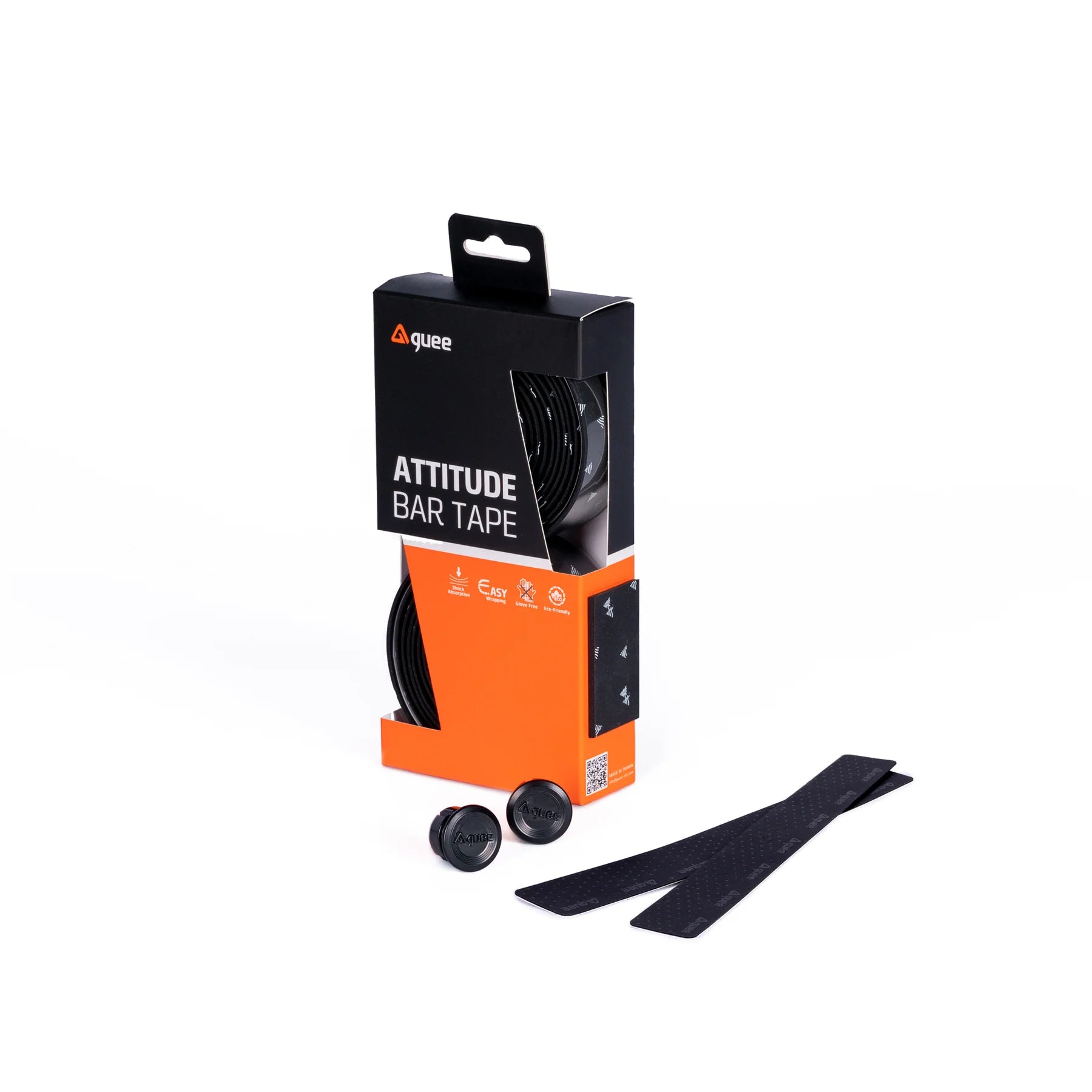 Styled White GUEE Attitude bartape, engineered to provide superior comfort and durability while reducing chemical solvents and carbon particulate.