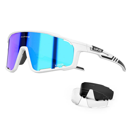 Kapvoe X76 high contrast X-VYSN lens technology sports glasses