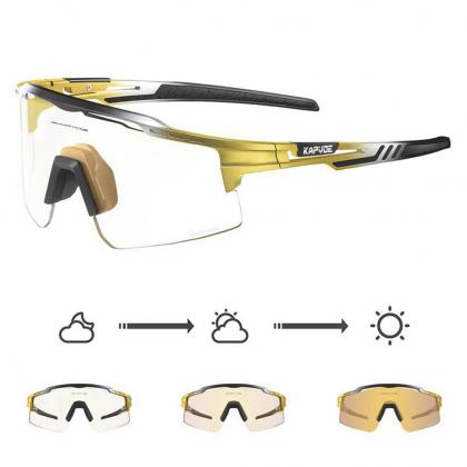 X75 60mm photochromic half frame skiing hiking glasses