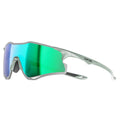 Kapvoe Cheetah Sports Sunglasses in green.