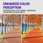 Kapvoe Cheetah Sports Sunglasses X-VYSN lens technology graphic.