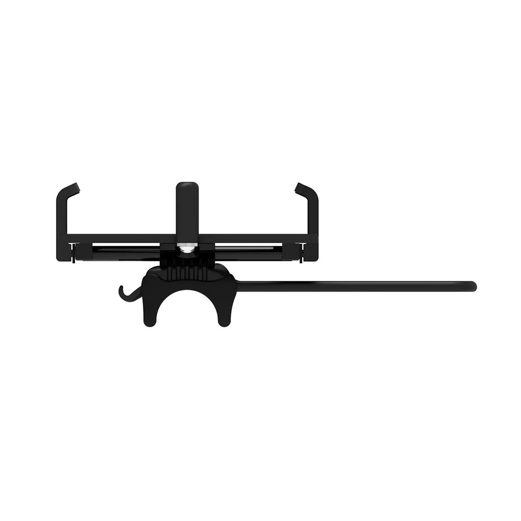 Lezyne CNC Phone Mount side view showing spring-loaded latches
