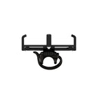 Lezyne CNC Phone Mount attached to a handlebar with smartphone docked