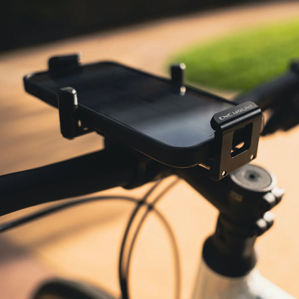 Lezyne CNC Phone Mount CNC machined aluminium detail