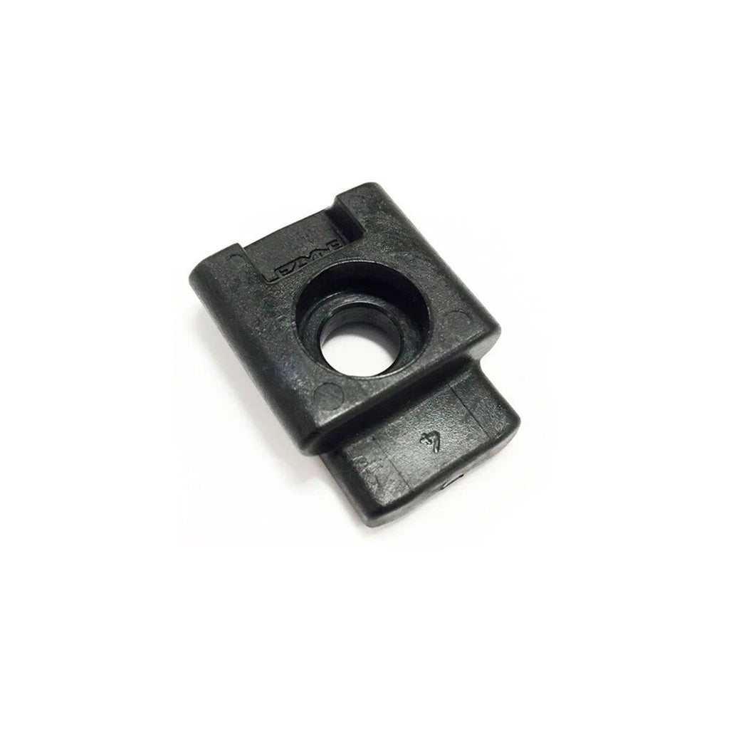 Lezyne Front Light Handlebar Mount Adapter composite matrix piece in black