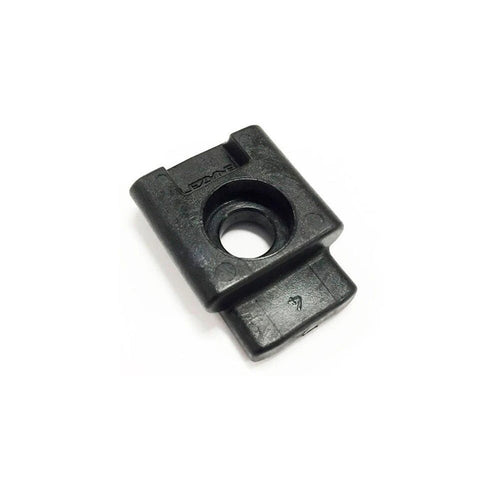 Lezyne Front Light Handlebar Mount Adapter composite matrix piece in black