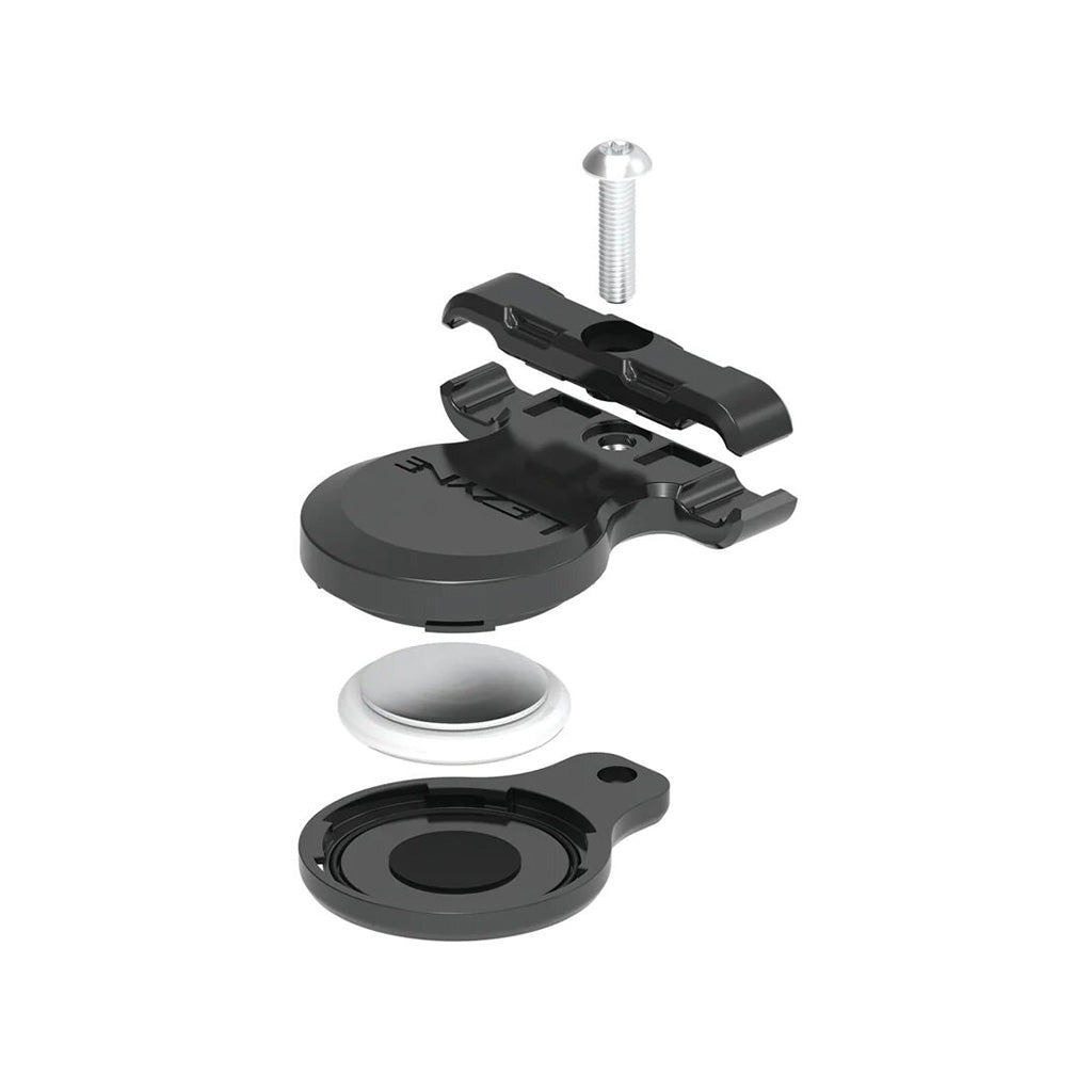 Lezyne Matrix Saddle Tagger with Apple AirTag inserted