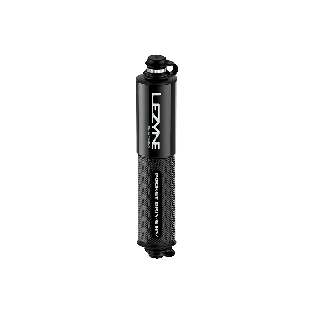 Lezyne Pocket Drive HV high volume mini pump in black