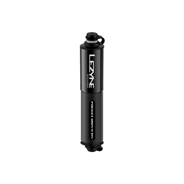 Lezyne Pocket Drive HV high volume mini pump in black