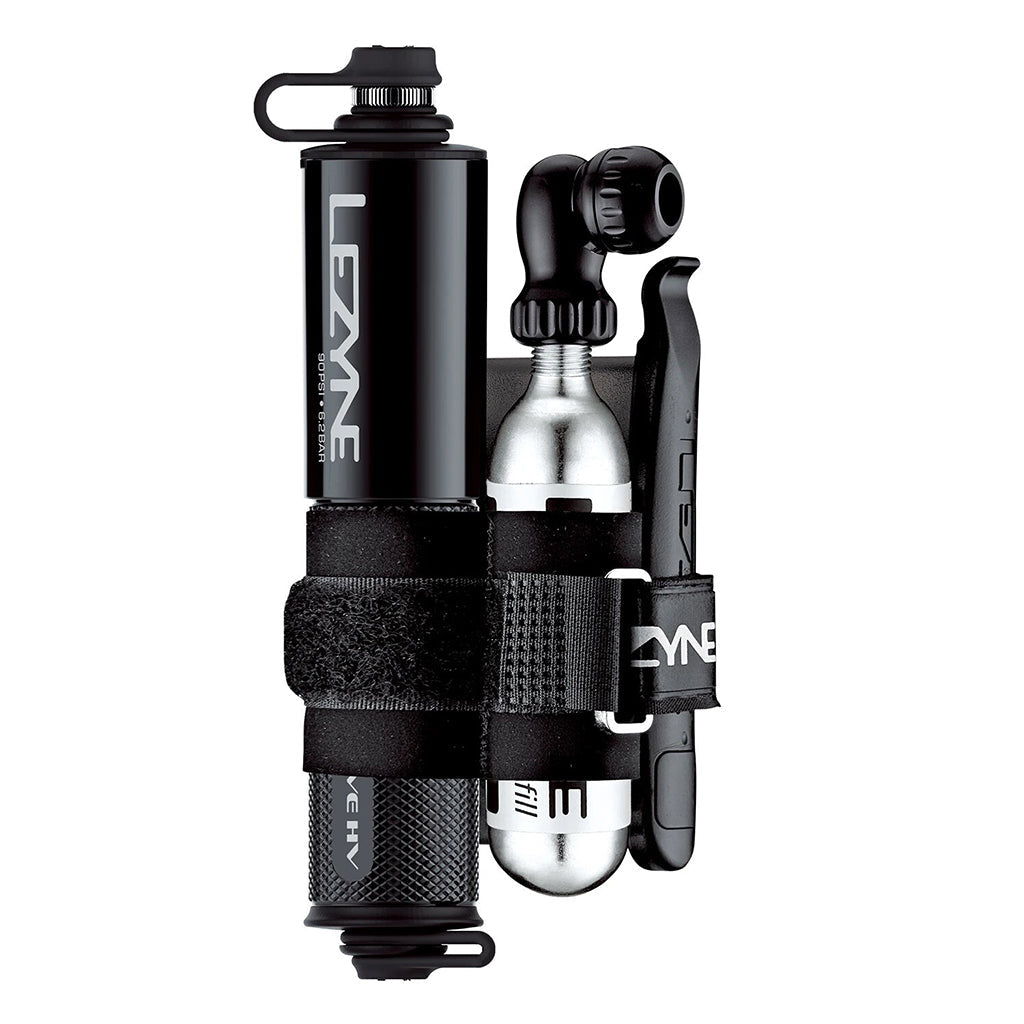 Lezyne Pocket Drive HV pump with Composite Matrix frame mount