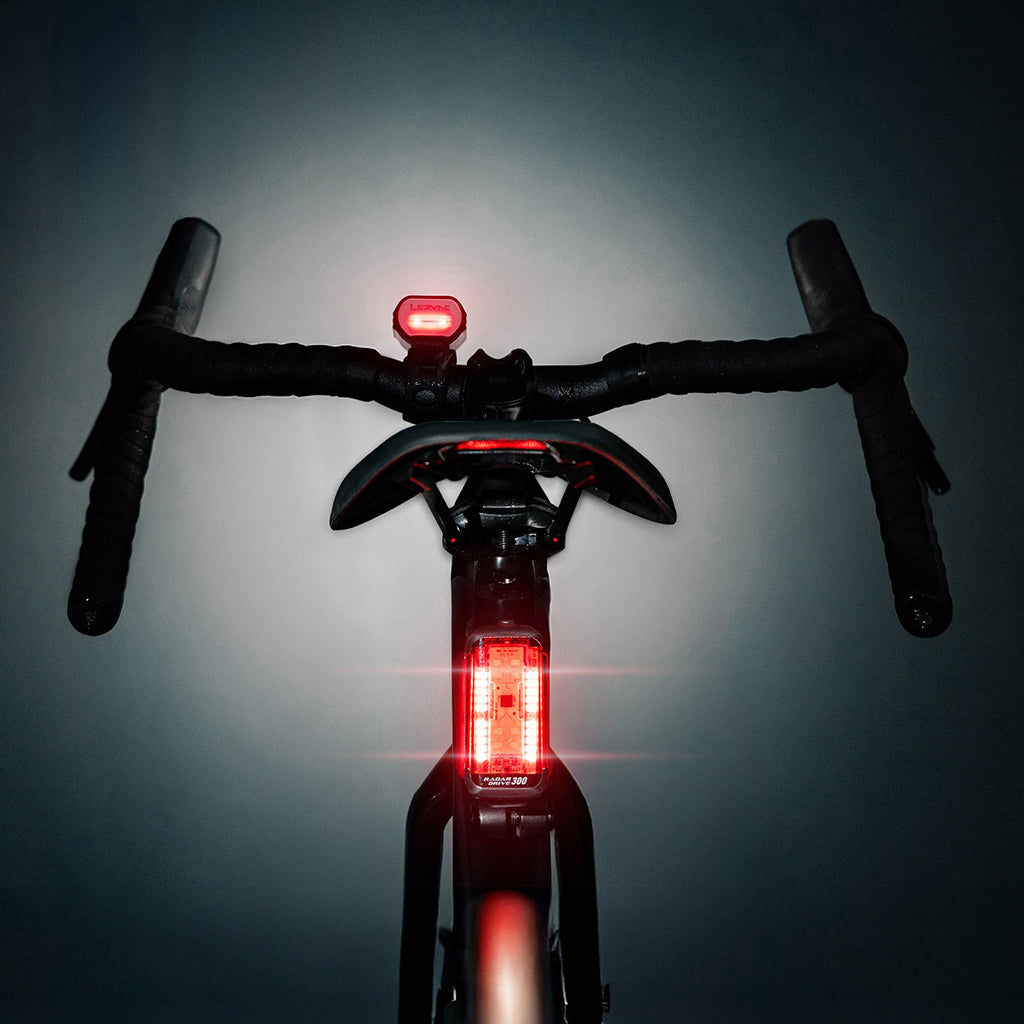 Lezyne Radar React Drive rear light rear-facing LED indicator lights