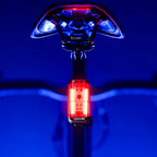 Lezyne Radar React box contents including front and rear lights and mounts
