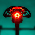 Lezyne Saddle Drive 250 Rear Light USB-C charging port detail