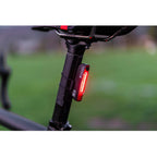 Lezyne Stick Drive Rear Light illuminated in Daytime Flash mode