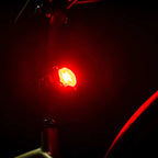Lezyne Zecto Drive Max 400+ Rear Light illuminated in Daytime Flash mode