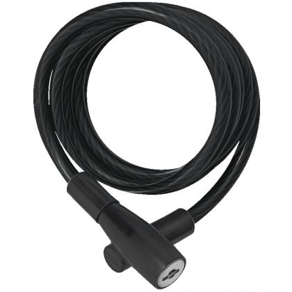 Abus Coil Cable Key Lock 3506K/120-Black