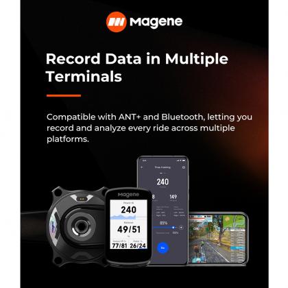 Magene TEO-P515 carbon power meter crank high stiffness design