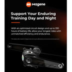 Magene TEO-P515 power meter crankset ANT+ Bluetooth connectivity