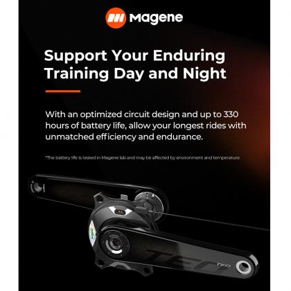 Magene TEO-P515 power meter crankset ANT+ Bluetooth connectivity