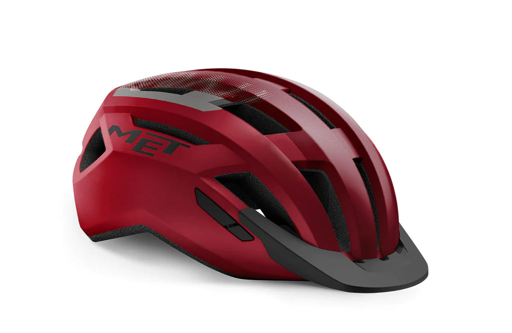 Shop MET ALLROAD MTB HELMET (RED BLACK MATT) Online in India | United By Cycling