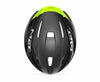 MET Strale Road Cycling Helmet Black Fluo -Yellow Panel/Matt-(Size-M)