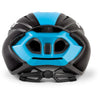 MET Strale CE helmet (Black Cyan Panel/Glossy)- Large