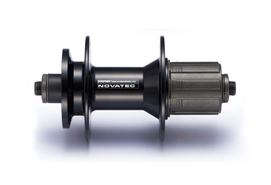 Novatec D762 rear MTB hub 24 hole aluminum body with 6 bolt disc brake mount