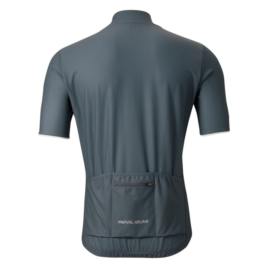 PEARL iZUMi First Race Jersey in Asphalt colorway, alternate view.