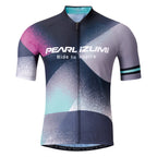 PEARL iZUMi Printed Jersey in Night Pearl colorway, front view.