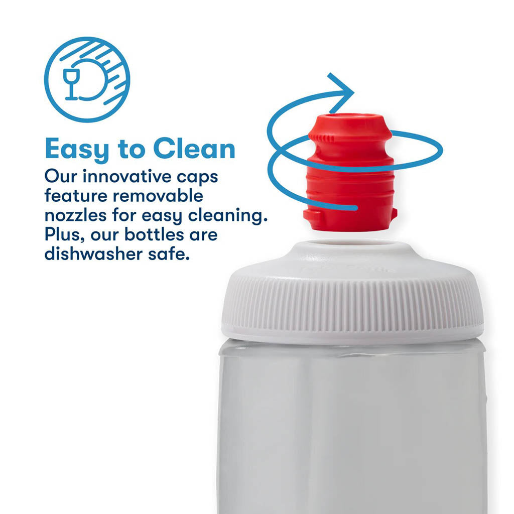 Durable Polar Muck Shatter Bottle with insulation – Forest 590ml