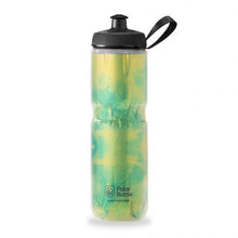 710ml Lemon Lime Polar Fly Dye Sports Bottle – BPA-free, lightweight, and bike cage compatible.

